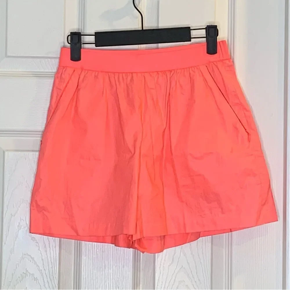 Good American Weekend Shorts Fiery Coral Size Small